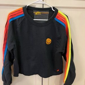 Aviator Nation Cropped Sweatshirt